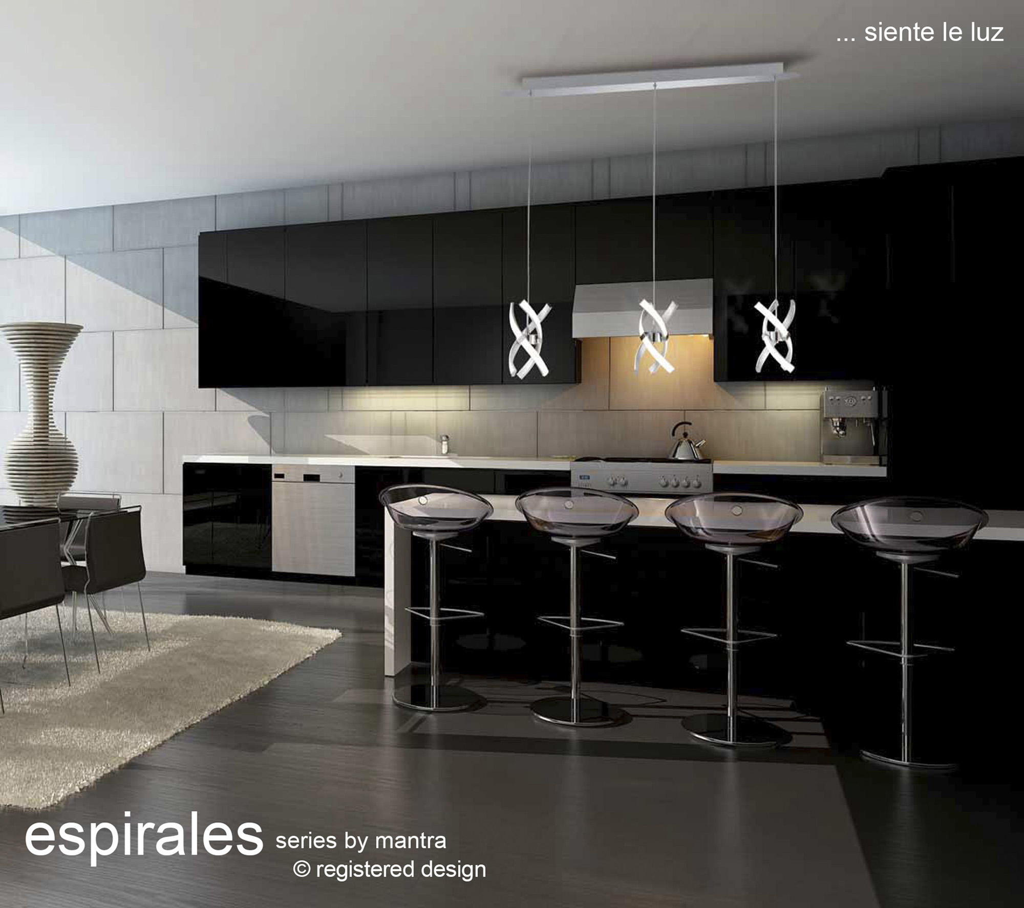 Espirales Ceiling Lights Mantra Single Pendant Espirales Ceiling Lights Mantra Single Pendant